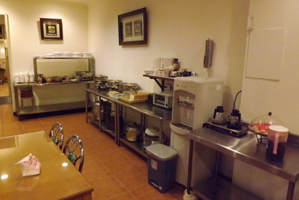 朝食ビュッフェ